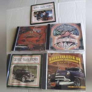 East Side Story , Lowrider Oldies CD Covers ONLY - with wrong cds inside